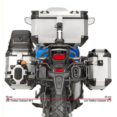 PL 1161CAM Nosič bočních kufrů Givi Trekker - HONDA Africa Twin